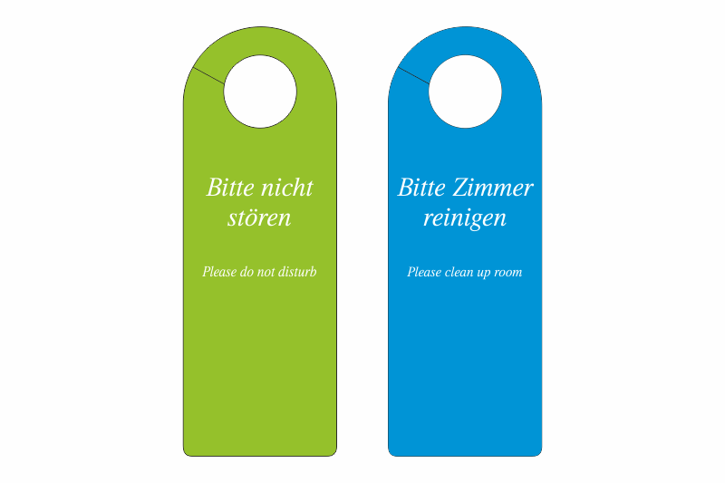 Bestelloptionen Turanhanger Bitte Nicht Storen Bitte Zimmer Reinigen In 2 Sprachen D Gb