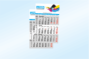 3-Monats-Kalender